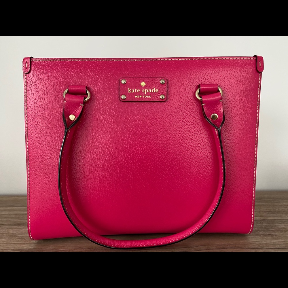 Bright Pink Wellesley Quinn Kate Spade Purse
